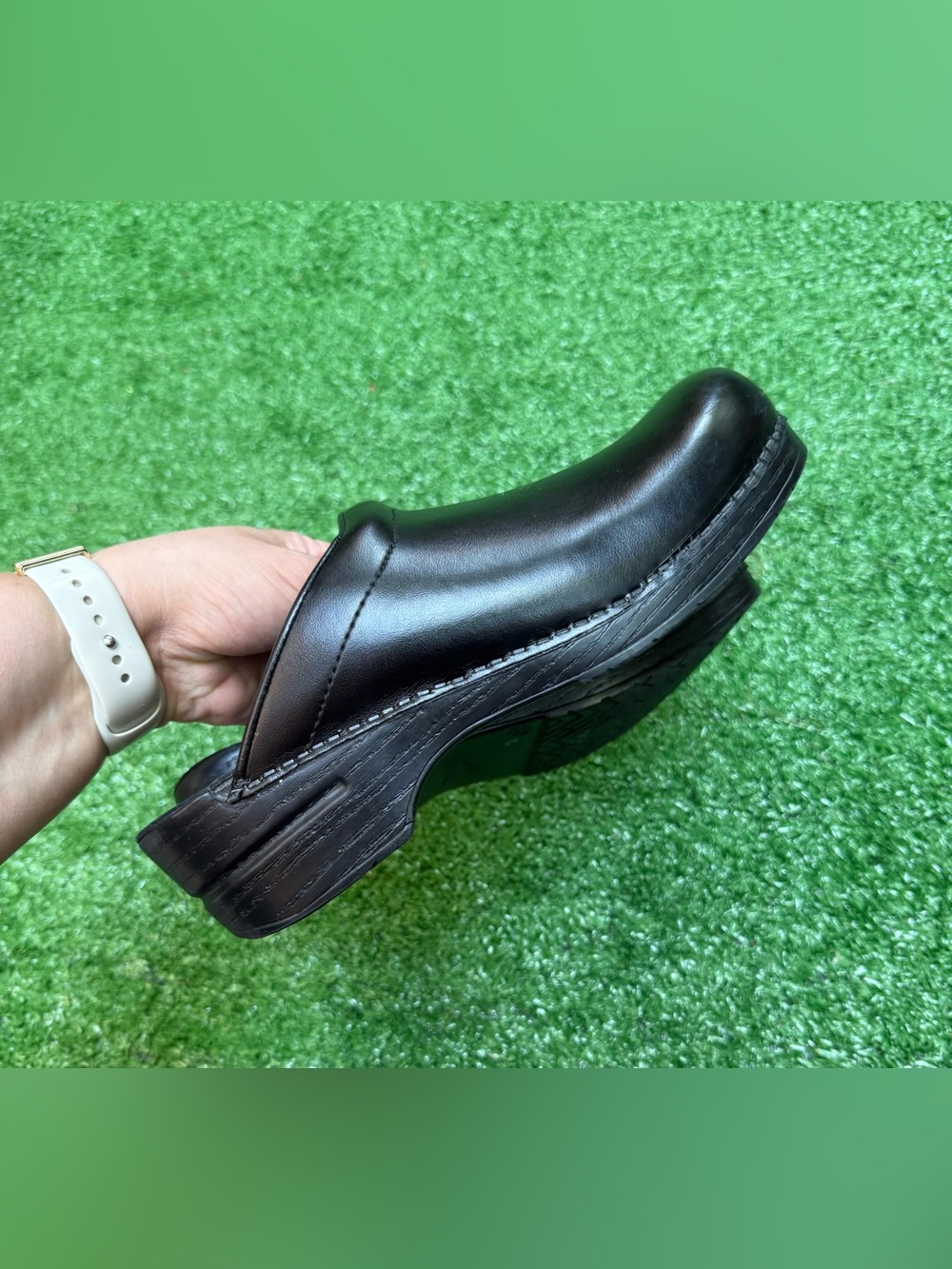 Dansko Sonja Women's Open Back Black Clogs Size 42 - Picture 10 of 15